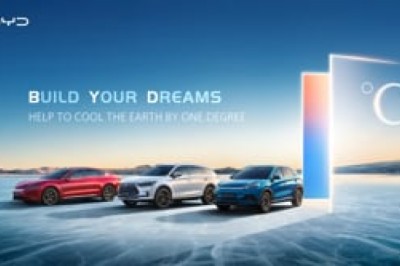 BYD, 파리 모터쇼서 전기차 3종 출시