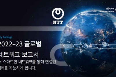[인포그래픽] NTT, 글로벌 네트워크 보고서